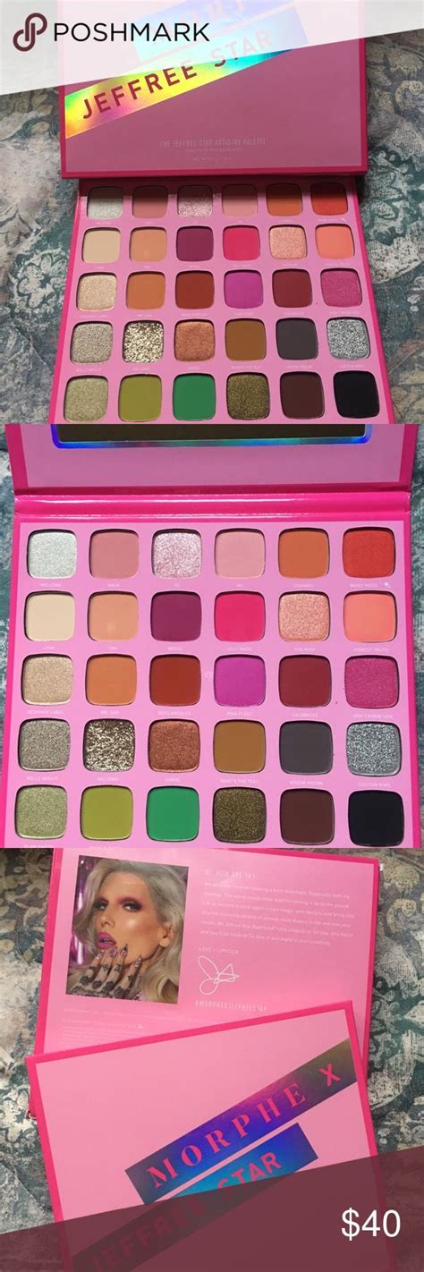 Morphe x Jeffree star 🌟 palette | Jeffree star palette, Jeffree star, Morphe