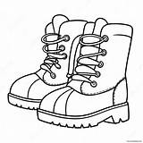 Stylish Winter Boots Coloring Page 18401 14522 sketch template