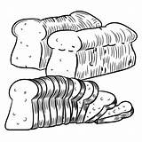 Coloring Bread Wheat Stock Illustrations – 311  sketch template