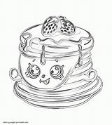 Shopkins Berry Sweet Pancakes For coloring  COLORING PAGES PRINTABLECOM sketch template