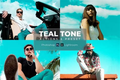 Lightroom Presets and Photoshop Actions Teal Tone - FreeGFX4u
