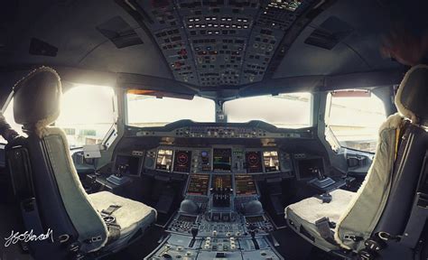 Airbus a380 cockpit 360 view - eaglemery