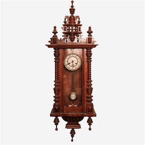 Antique Germany Wooden Wall Clock | Raresy art gallery