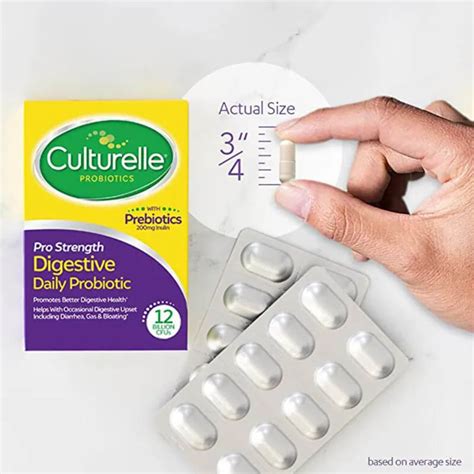 Culturelle® Digestive Pro Strength Daily Probiotic Capsules