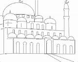 Very Easy Mosque coloring Page  Download Print Or Color Online For Free sketch template
