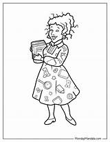 Ms Frizzle Coloring Pages Photos  Vrogueco sketch template