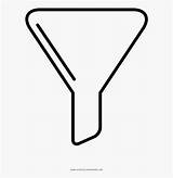 Funnel Coloring Page  Line Art Free Transparent Clipart ClipartKey sketch template