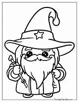 20 Wizard Coloring Pages Free PDF Printables sketch template