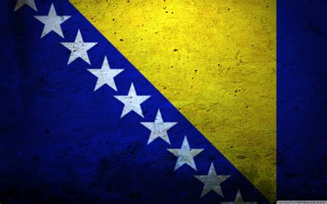 Flagge von Bosnien und Herzegowina - Das Symbol der Integrität