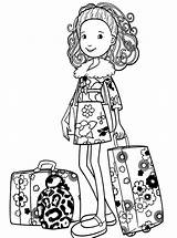 Travel Coloring Pages Printable Sketch Page sketch template