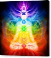 Chakras and energy flow on human body Art Print by Maxim Images Exquisite Prints - Pixels