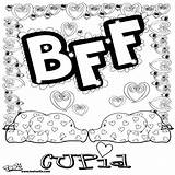 Best Friends Forever Coloring Pages At GetColoringscom  Free sketch template