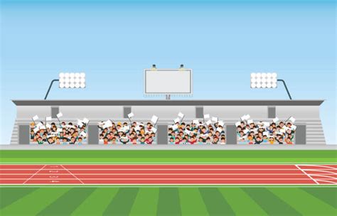 Stadium Crowd Illustrations, Royalty-Free Vector Graphics & Clip Art - iStock