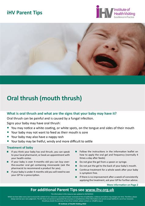 What is oral thrush and what are the signs that your baby may have it ...