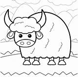Coloring Preschool Yak Pages Kids Letter Pbs Sprout Projects Template  sketch template