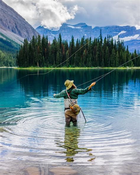Fly fishing in Banff, Alberta Andy Photo by Best : r/Fishing