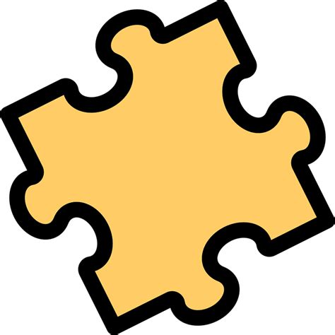 Free vector graphic: Puzzle, Jigsaw, Pieces, Yellow - Free Image on Pixabay - 35098