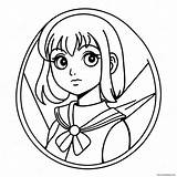 Sailor Saturn Coloring Page 47233 37335 sketch template