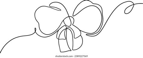 Handmade Lineart Doodle Illustration Bowvector Clipart Stock Vector (Royalty Free) 2389227569 ...
