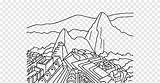Machu Picchu Coloring Page sketch template