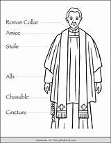 Catholic Coloring Pages For Mass sketch template