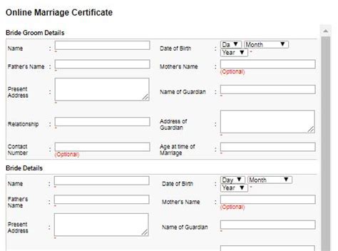 Odisha Marriage Certificate