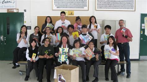 Thanks to the Students of Saint Robert Catholic High School – ABCD (Canada)