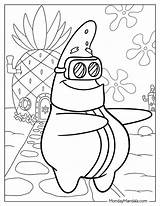 Spongebob Squarepants Coloring Pages Patrick 2025 sketch template