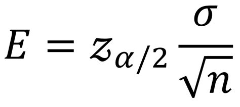 Standard Error Formula Physics