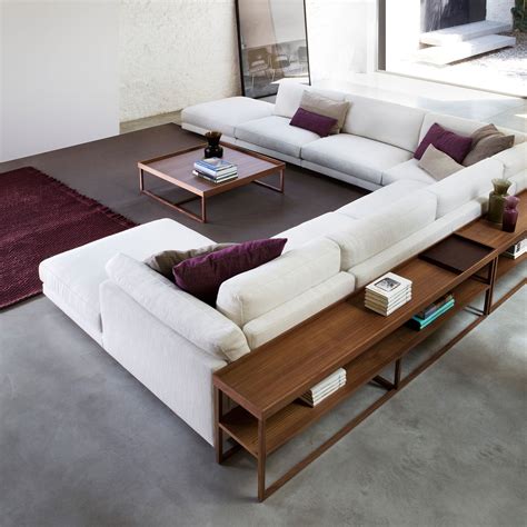 10 Photos Sofas with Back Consoles | Sofa table design, Sofa table decor, Furniture design ...