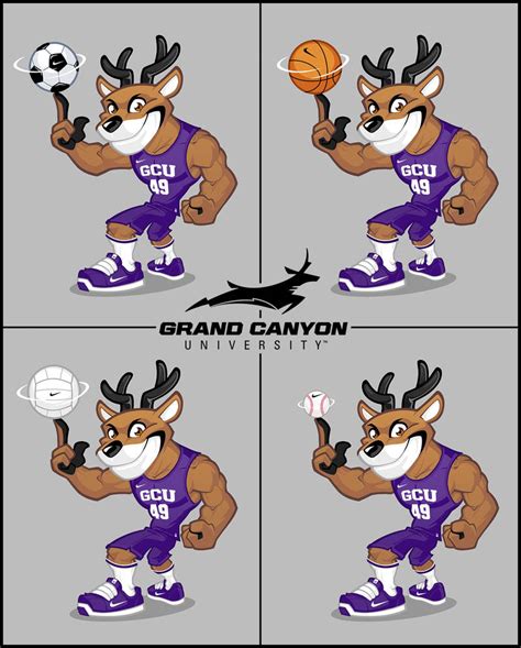 Sport Mascot character: Grand Canyon University by SOSFactory on DeviantArt