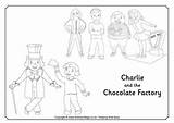 Charlie And The Chocolate Factory Colouring Page sketch template