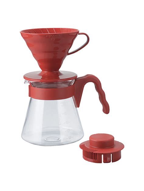 HARIO Coffee Dripper and Pot - Red - Holmen Coffee | Online Shop