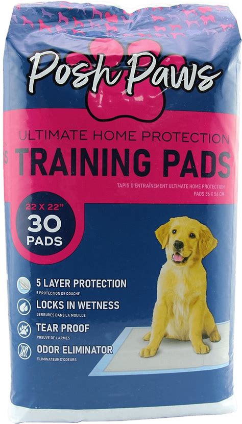 POSH PAWS Dog Training Pads, 30 count, Pink - Chewy.com