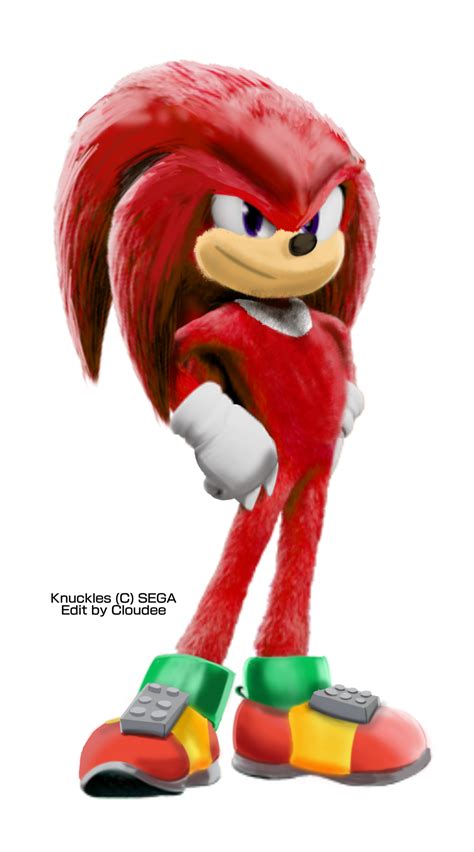 Sonic Movie 2020 - Knuckles by CloudeeToonzArt on DeviantArt