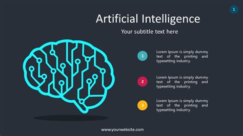 Free Artificial Intelligence Slides Powerpoint Template - DesignHooks