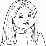 American Girl Doll Coloring Pages – Printable FREE sketch template