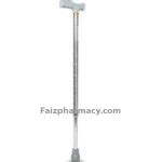Height adjustable aluminum L shape walking stick - Faiz Pharmacy, Mombasa, Kenya