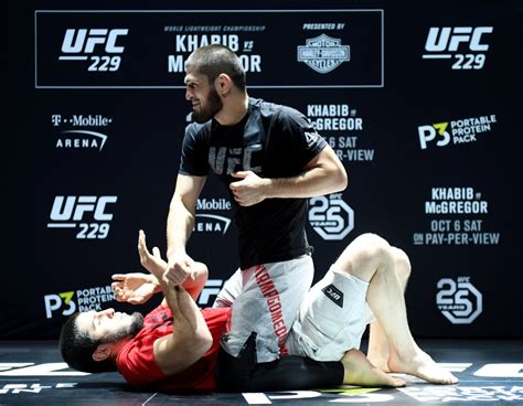 The legendary Khabib Nurmagomedov training session that saw him break ...