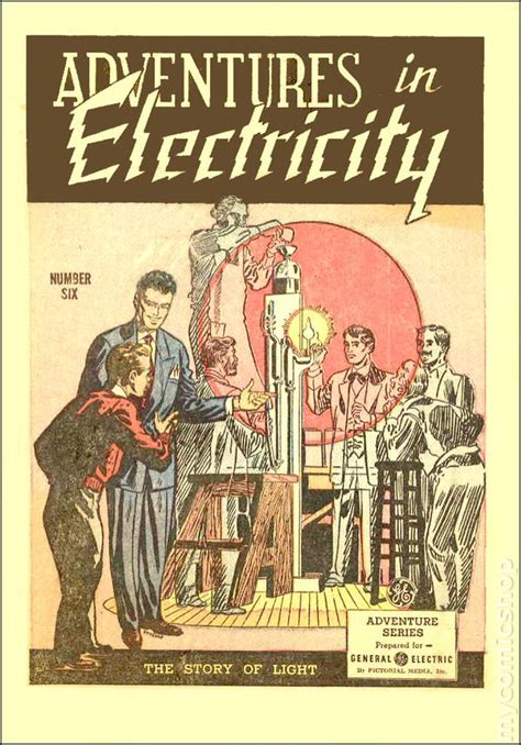 Adventures in Electricity (1946) General Electric Giveaway comic books 1949