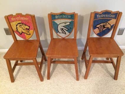 Harry Potter Hogwart's 3 Wooden Chairs, Rare for Sale in Orlando, Florida Classified ...