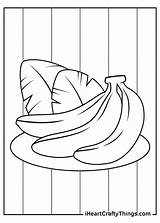 Bananas Coloring Pages sketch template