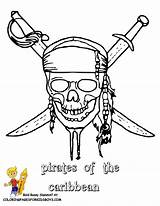 Pirates Of The Caribbean Skull Coloring Pages sketch template