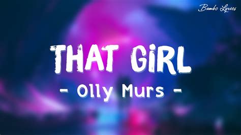 Olly Murs – That Girl (Lyrics/Lyric Video) - YouTube