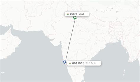 Direct (non-stop) flights from Delhi to Goa - schedules - FlightsFrom.com