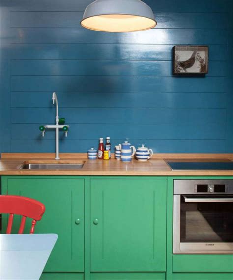 Kitchen of the Week: British Standard Kitchen in Bold Blue - Remodelista
