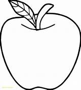 Apple clipart coloring 10 Free Cliparts  Download Images On Clipground sketch template