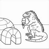 Igloo For Kids Coloring Page  Free Printable Pages sketch template