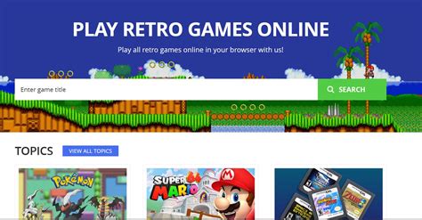 Main Game Retro Tanpa Emulator di Emulator Games Online - IDGameWare