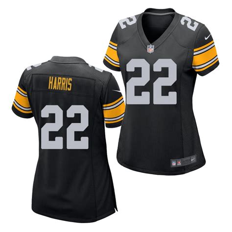 Women's Pittsburgh Steelers #22 Najee Harris Nike Black Limited Jersey